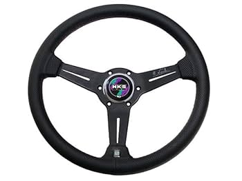 Amazon.co.jp: 残り1本 HKS 50th ステアリングハンドル ナルディ